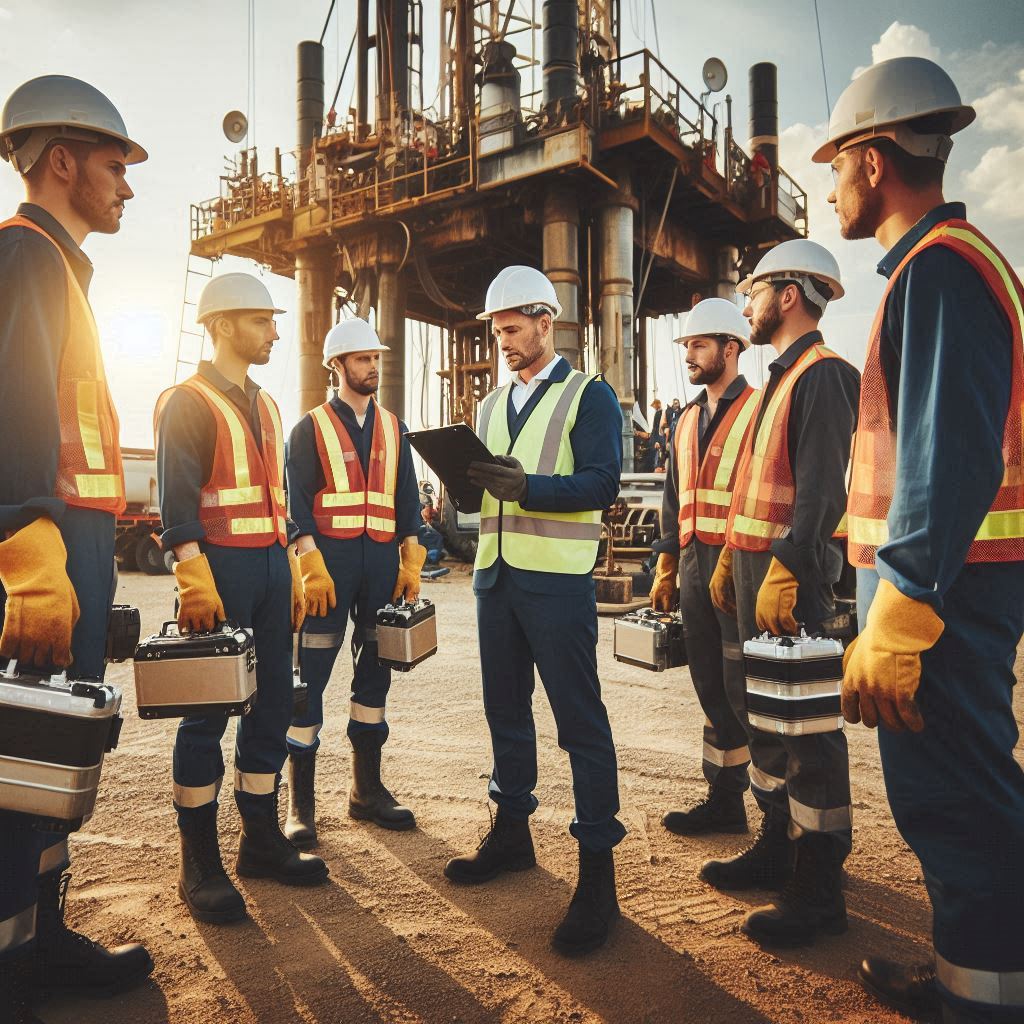 Seguridad en el Área de la Perforación de Pozos Petroleros