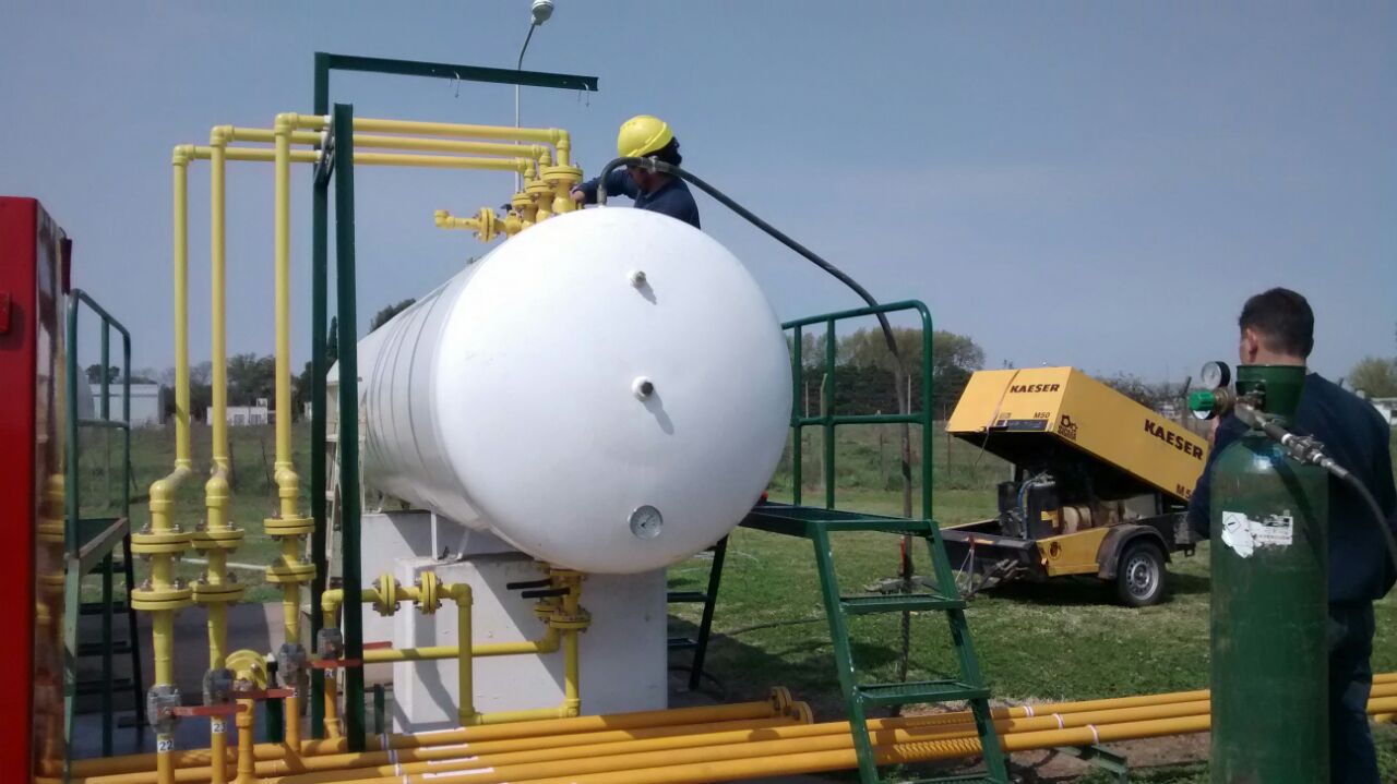 Instalación de Planta de Gas Licuado de Petróleo 
