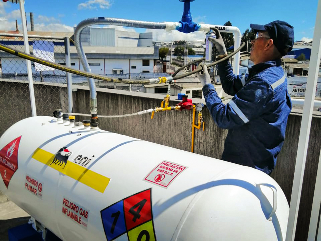 Instalación de Sistemas de Gas Licuado de Petróleo