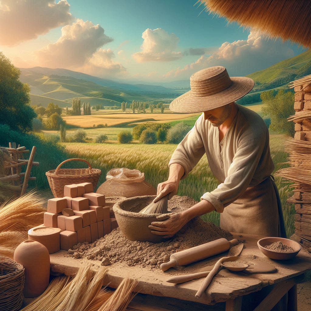 Fabricación de Adobes Artesanales
