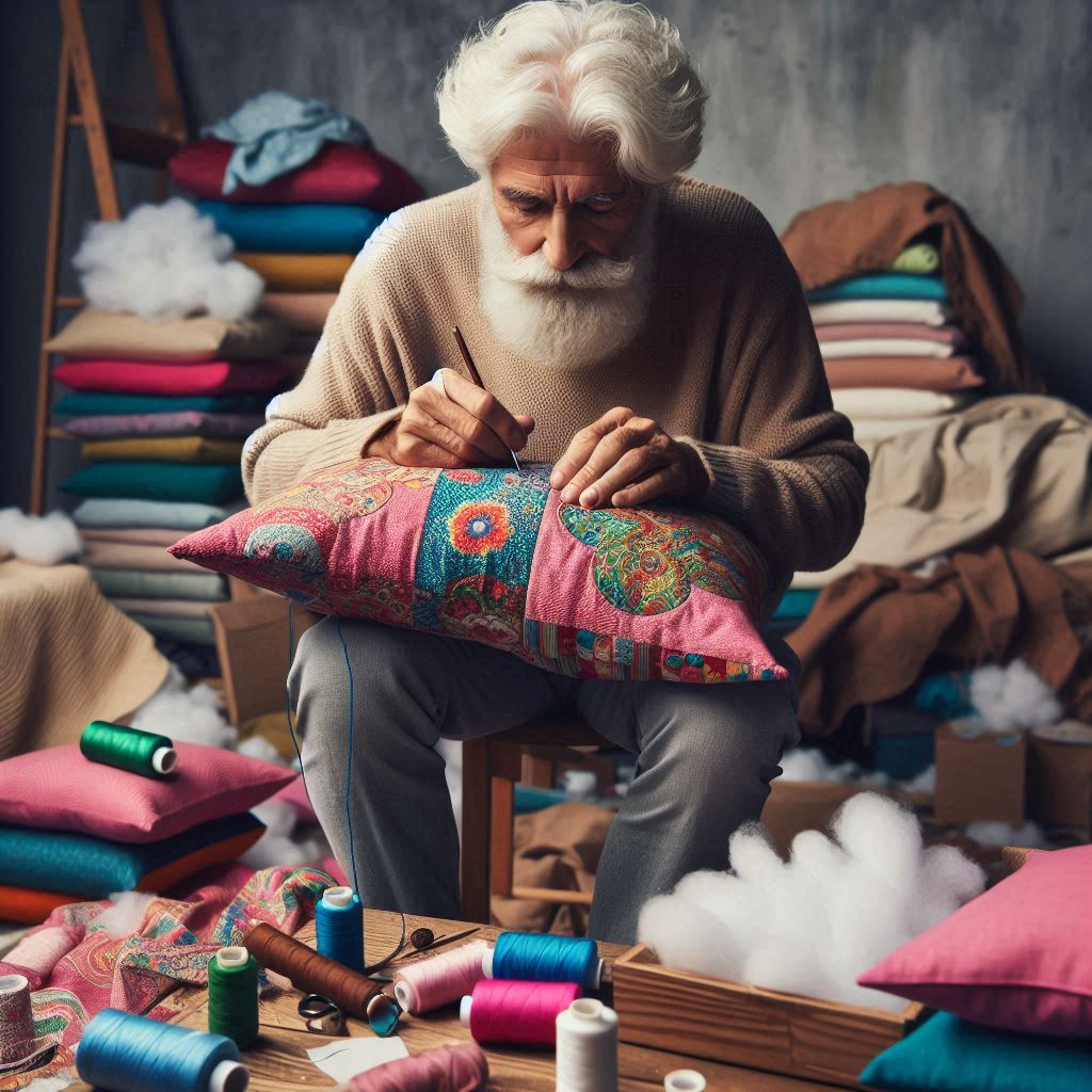 Confección de Cojines en Textiles y Tejidos