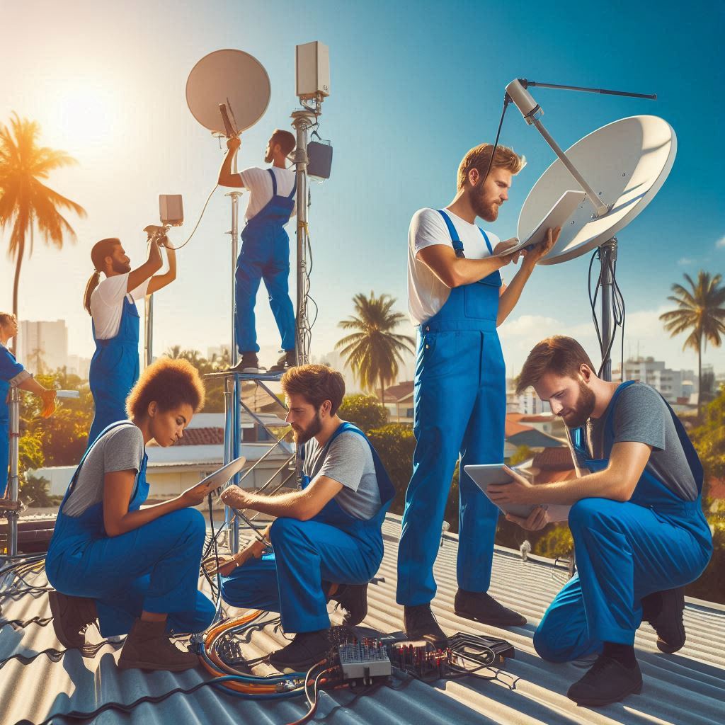 Instalación de Antenas Satelitales Fta