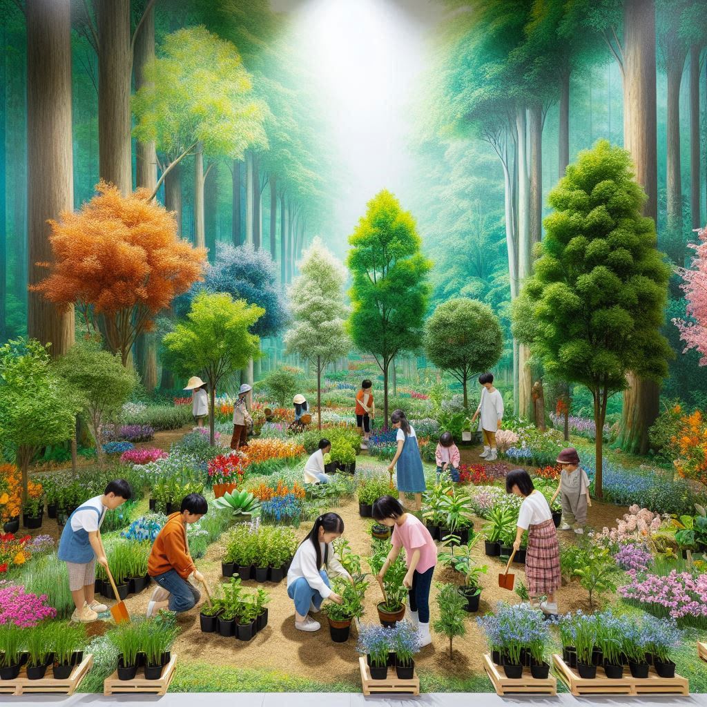 Instalación de Vivero Forestal