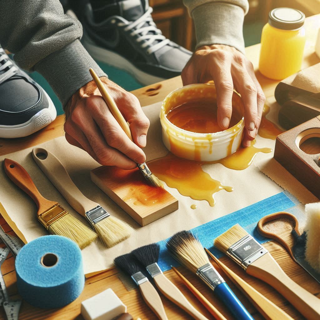 Preparación y Aplicación con Ceras en Muebles