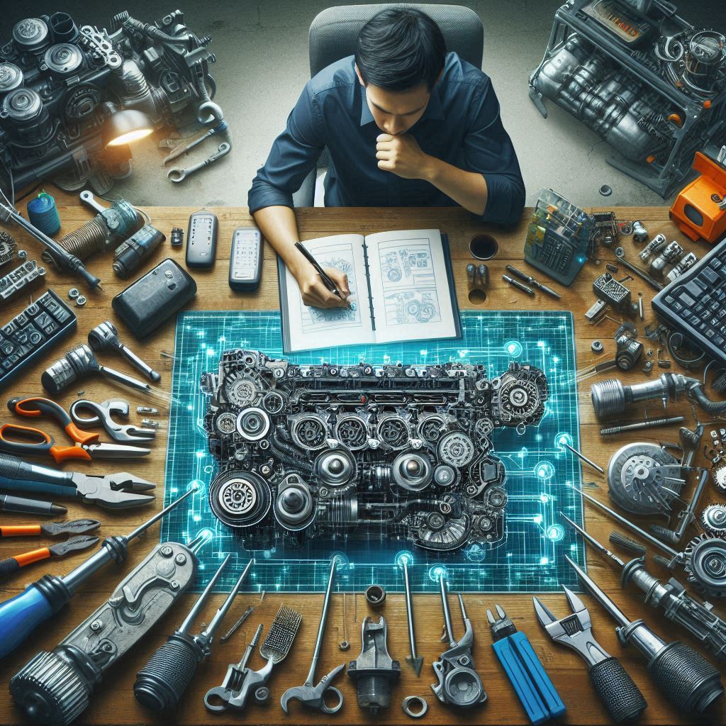 Reparación del Sistema Eléctrico del Motor Diésel